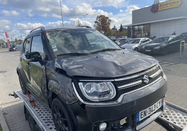 Suzuki Ignis cena 14700 przebieg: 83000, rok produkcji 2017 z Gniezno małe 92